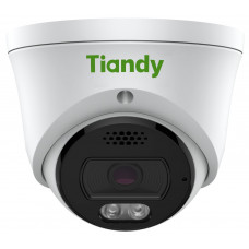 IP-камера Tiandy TC-C35XQ Spec:I3W/E/Y/2.8mm/V4.2, 5MP, EW Color Maker Turret, 2.8mm, f/1.0, IR30m, LED15m, DC12V, PoE, IP66, Speaker
