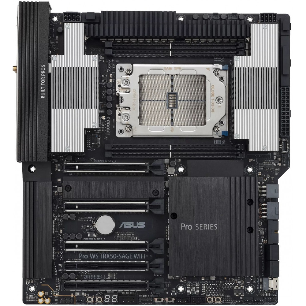 Материнська плата серверна ASUS PRO WS TRX50-SAGE WIFI sTR5 TRX50 4xDDR5 M.2 WiFi BT CEB