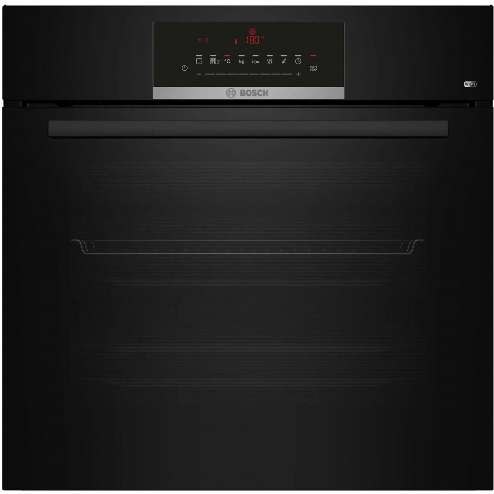 Духова шафа Bosch електрична, 66л, A, дисплей, конвекція, чорний