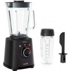 Блендер Tefal стаціонарний Perfectmix+ 1200Вт, чаша-2000мл, ємність для смузі, скло, чорний