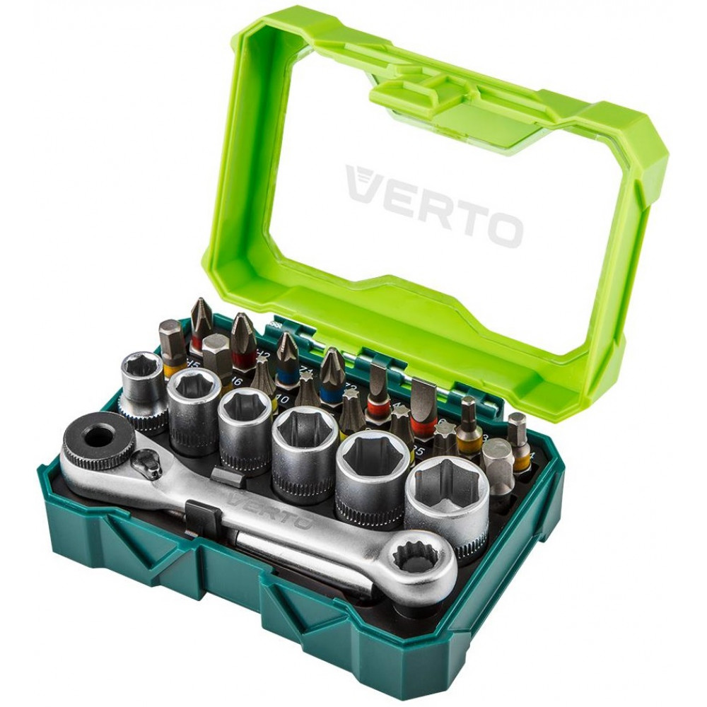 Біти Verto,набір 24шт, 1/4