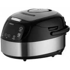 Мультиварка Ardesto, 860Вт, чаша-5л, електронне керування, корзина для фритюру,  метал/пластик, сріблястий