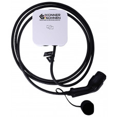 Станція заряджання електромобілів Konner&Sohnen KS P16/3, 3 фази, 400В, 16А, 11кВт, Type 2, IP65, 6кг Станція заряджання електромобілів Konner&Sohnen KS P16/3, 3 фази, 400В, 16А, 11кВт, Type 2, IP65, 6кг