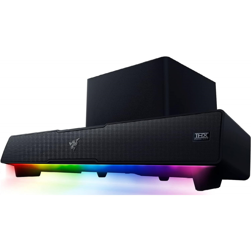 Акустична система Razer Leviathan V2 7.1 USB-A/BT RGB, чорний