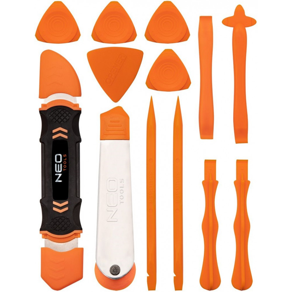Набір для ремонту смартфонів Neo Tools, 13шт, універсальні антистатичні відкривачі для зняття корпусів