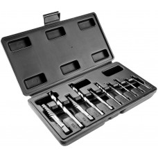 Екстрактори для зламаних гвинтів Neo Tools, набір 10шт, для гвинтів 2-7.5мм, CrMo, кейс Екстрактори для зламаних гвинтів Neo Tools, набір 10шт, для гвинтів 2-7.5мм, CrMo, кейс