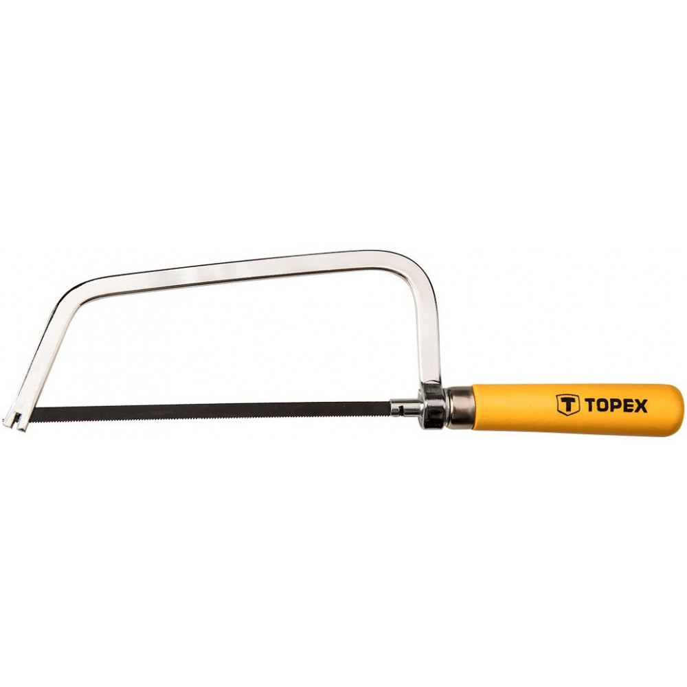 Ножівка по металу TOPEX, 150мм, дерев'яне руків'я