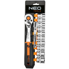 Набір торцевих головок Neo Tools, 12шт, 3/8 Набір торцевих головок Neo Tools, 12шт, 3/8