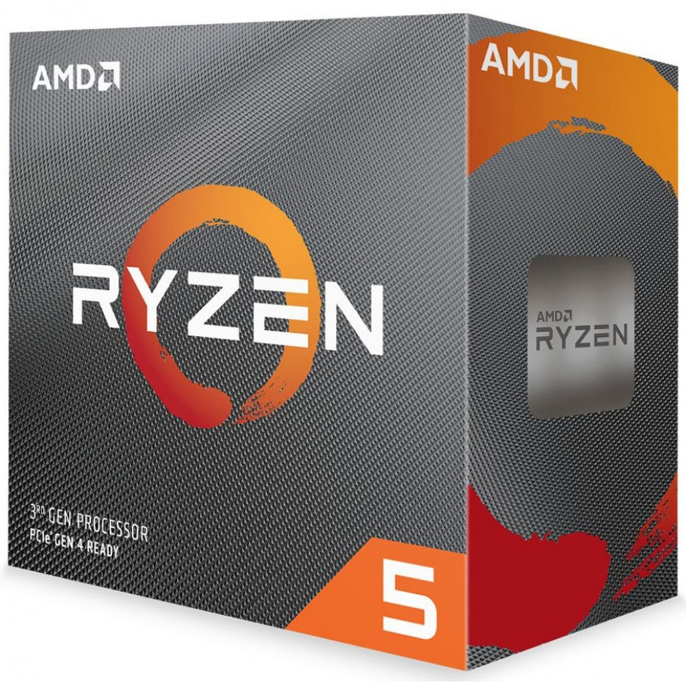 Центральний процесор AMD Ryzen 5 3600 6C/12T 3.6/4.2GHz Boost 32Mb AM4 65W Wraith Stealth cooler Box