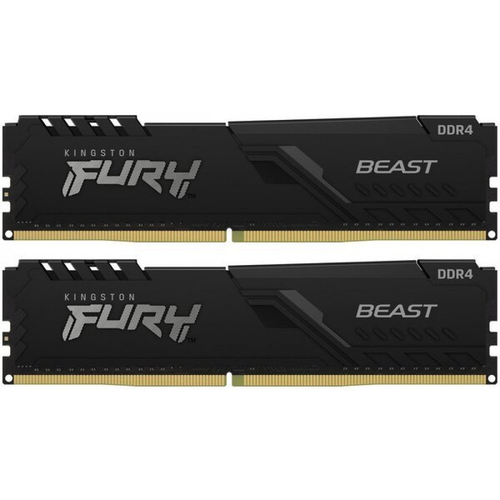 Пам'ять ПК Kingston DDR4 32GB KIT (16GBx2) 3200 FURY Beast