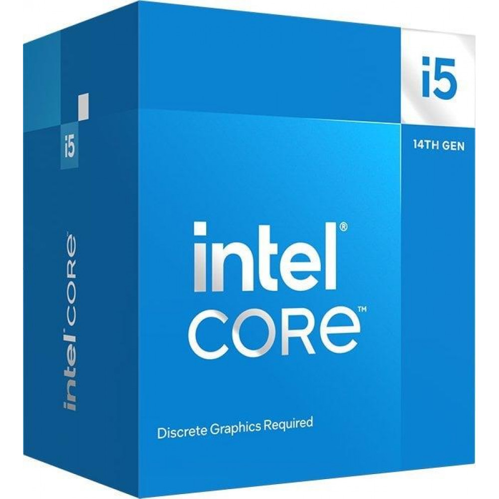 Центральний процесор Intel Core i5-14400F 10C/16T 2.5GHz 20Mb LGA1700 65W w/o graphics Box