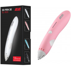 Ручка 3D 2E SL_900, PCL, Aкб 500mAh, рожевий