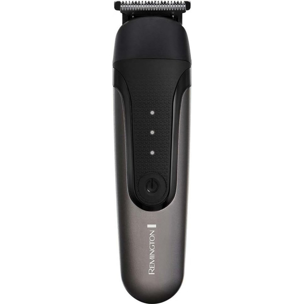 Тример Remington One, для бороди, вусів, голови, носа та тіла, акум., насадок-9, 60 хвил роботи, сталь, чорний