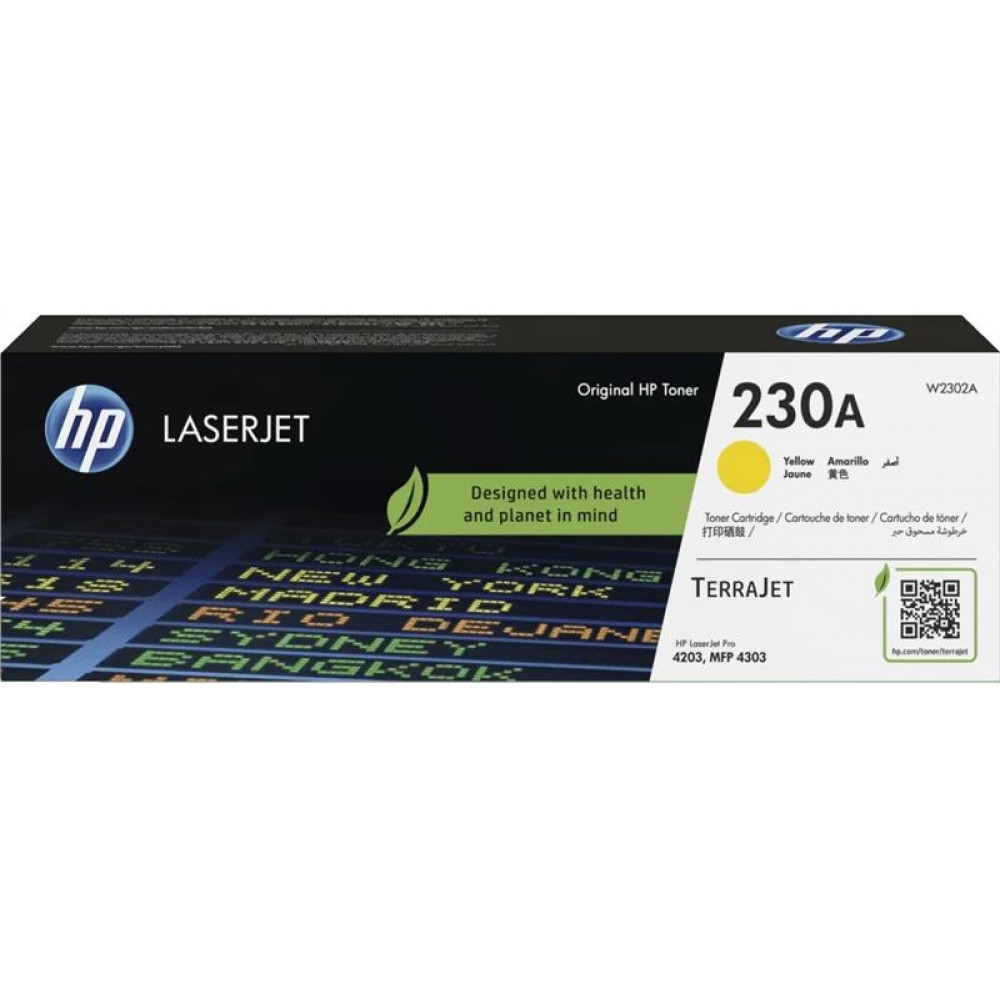 Картридж HP 230A CLJ Pro 4203/4303 Yellow (1800стор)