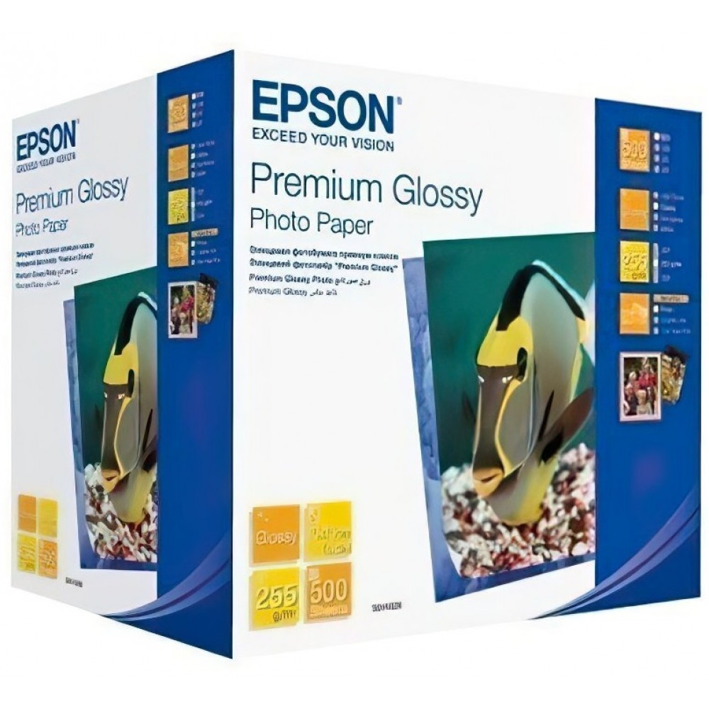 Папір Epson 100mmx150mm Premium Glossy Photo Paper, 500 арк.