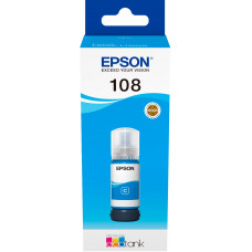 Контейнер з чорнилом Epson 108 EcoTank L8050/L18050 cyan