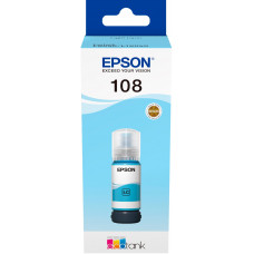 Контейнер з чорнилом Epson 108 EcoTank L8050/L18050 light cyan
