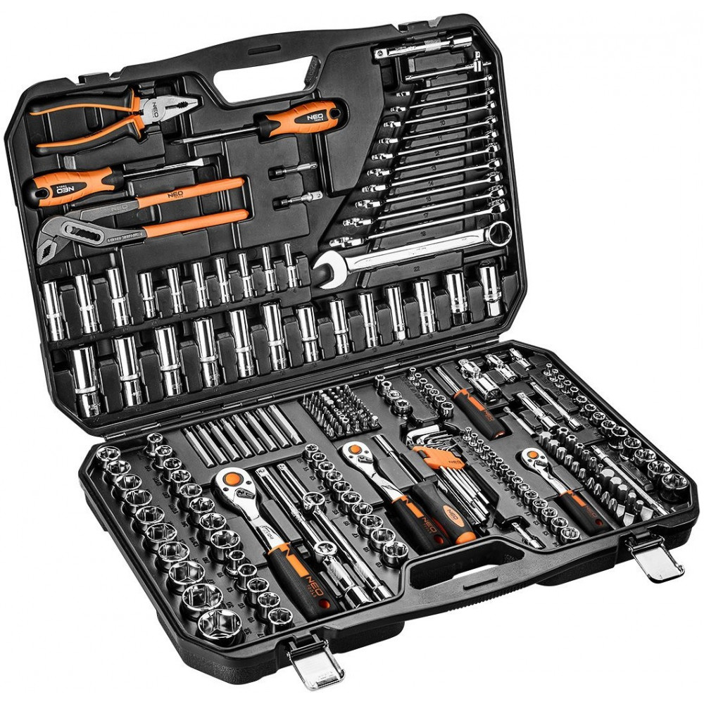 Набір інструментів Neo Tools, 233шт, 1/2