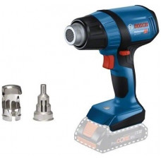 Фен будівельний акумуляторний Bosch Professional GHG 18V-50 18В 300/500°C 175 л/хв 0.59кг без АКБ та ЗП Фен будівельний акумуляторний Bosch Professional GHG 18V-50 18В 300/500°C 175 л/хв 0.59кг без АКБ та ЗП