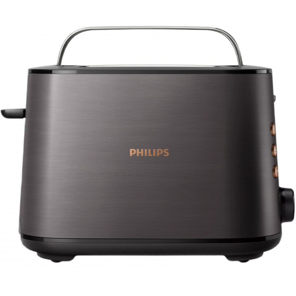 Тостер  Philips Viva Collection 950Вт, нержав., підігрів,разморозка