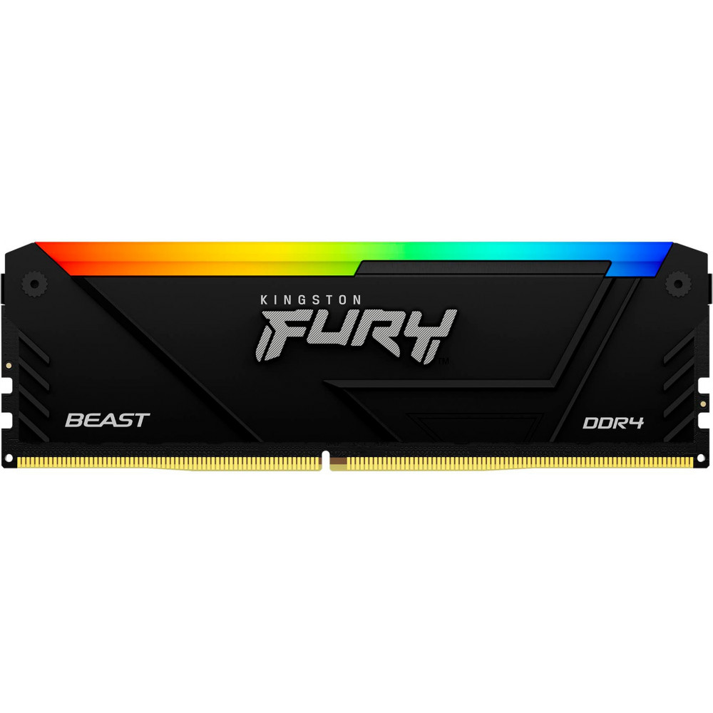 Пам'ять ПК Kingston DDR4   8GB 3200 FURY Beast RGB