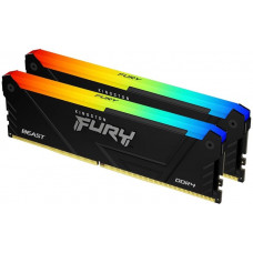Пам'ять ПК Kingston DDR4 32GB KIT (16GBx2) 3200 FURY Beast RGB