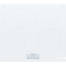 Варильна поверхня Bosch індукційна, 60см, розширена зона, білий Варильна поверхня Bosch індукційна, 60см, розширена зона, білий