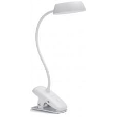 Лампа настільна з акумулятором Philips Donutclip 3Вт 4000K 1200мАг USB-A білий Лампа настільна з акумулятором Philips Donutclip 3Вт 4000K 1200мАг USB-A білий