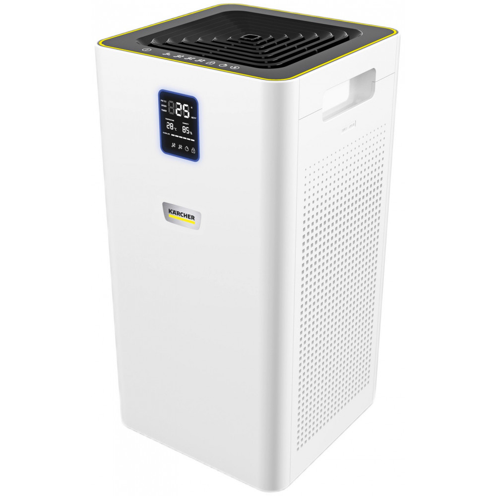 Очищувач повітря Karcher AF 50, 50м2, 520м3/год, дисплей, 2 HEPA фільтри, 4 режими,  інд. забр-ння, білий