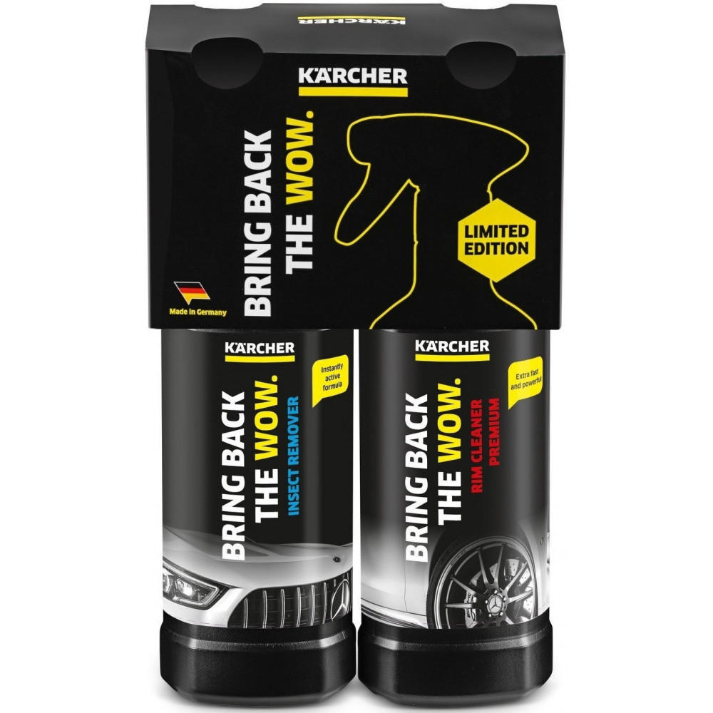 Комплект автомобільний Karcher для чищення колісних дисків Premium RM 667 та засіб для видалення слідів комах RM 618