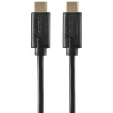 Кабель USB-С > USB-C заряджання/синхронізації Hama 1,5м, чорний Кабель USB-С > USB-C заряджання/синхронізації Hama 1,5м, чорний