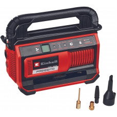 Компресор повітряний Einhell PRESSITO 18/25, акумуляторний 18В PXC, 10.5бар, вис. і низьк. тиск, 2.06кг, без АКБ та ЗП