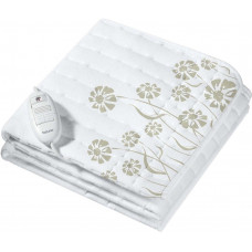 Електропростирадло Beurer, від мережі, 150х80см, 60Вт, 3 режими, фліс, білий