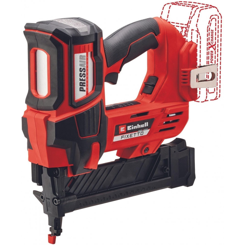 Степлер акумуляторний Einhell Professional FIXETTO 18/38 Solo PXC 18В під скоби 10-38мм 60п/хв 2.8кг без АКБ та ЗП