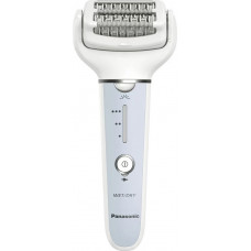 Епілятор Panasonic пінцетний, акумуляторний , пінцет.-60, волог.+сух., насадок-7, футляр , голубий-білий
