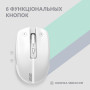 Миша 2E MF270 Rechargeable, White LED, WL, білий