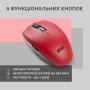 Миша 2E MF2030 Rechargeable, WL, червоний Миша 2E MF2030 Rechargeable, WL, червоний