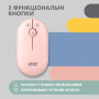Миша 2E MF300 Silent, WL/BT, рожевий Миша 2E MF300 Silent, WL/BT, рожевий