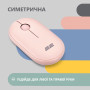 Миша 2E MF300 Silent, WL/BT, рожевий Миша 2E MF300 Silent, WL/BT, рожевий