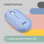 Миша 2E MF300 Silent, WL/BT, синій
