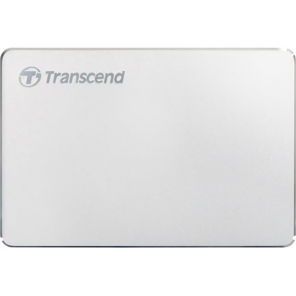 Портативний жорсткий диск Transcend 2TB USB 3.1 Type-C StoreJet 25C3S Срібний