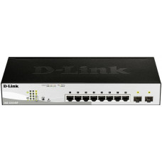 Комутатор D-Link DGS-1210-08P 8x1GE PoE, 2xSFP Комутатор D-Link DGS-1210-08P 8x1GE PoE, 2xSFP