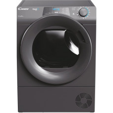 Сушильна машина Candy тепловий насос, 7кг, A++, 48,6см, дисплей, Wi-Fi, cріблястий