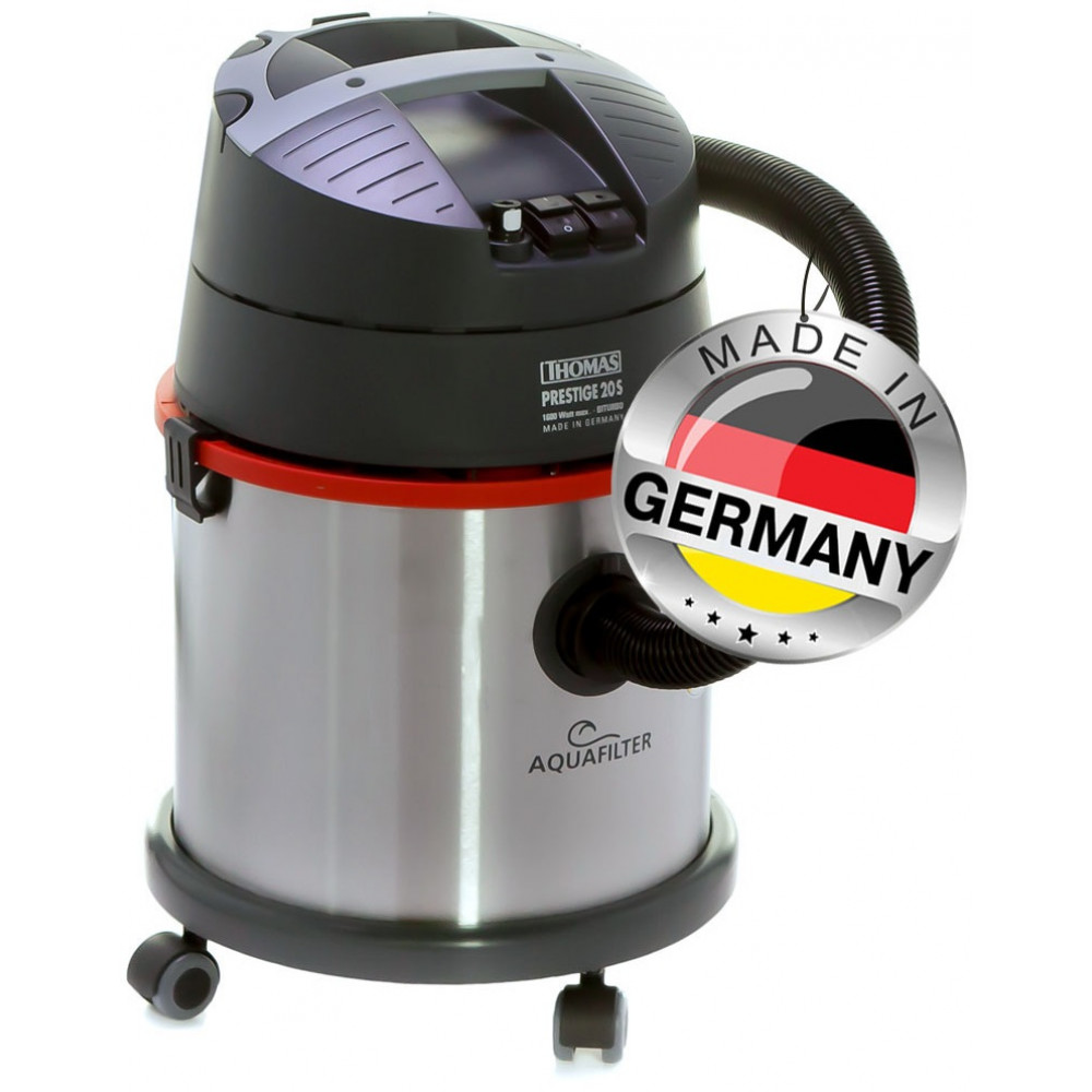 Пилосос Thomas миючий Prestige20S, 1600Вт, вода -20л, Aquafilter, сірий