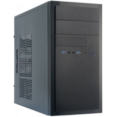 Корпус CHIEFTEC Elox HT-01B, без БЖ, 2xUSB3.1, VGA 340мм, mATX, чорний