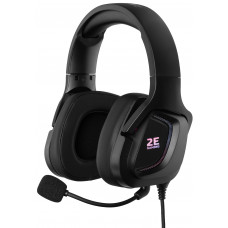 Гарнітура ігрова 2E GAMING HG340, 7.1, USB-A, RGB, 2м, чорний