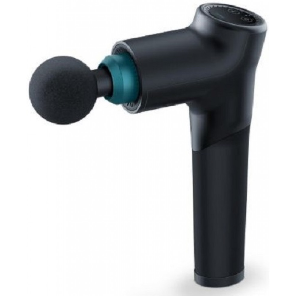 Масажер Beurer для тіла, літій- іонний акум., фасціальний, 5 насадок, чорний