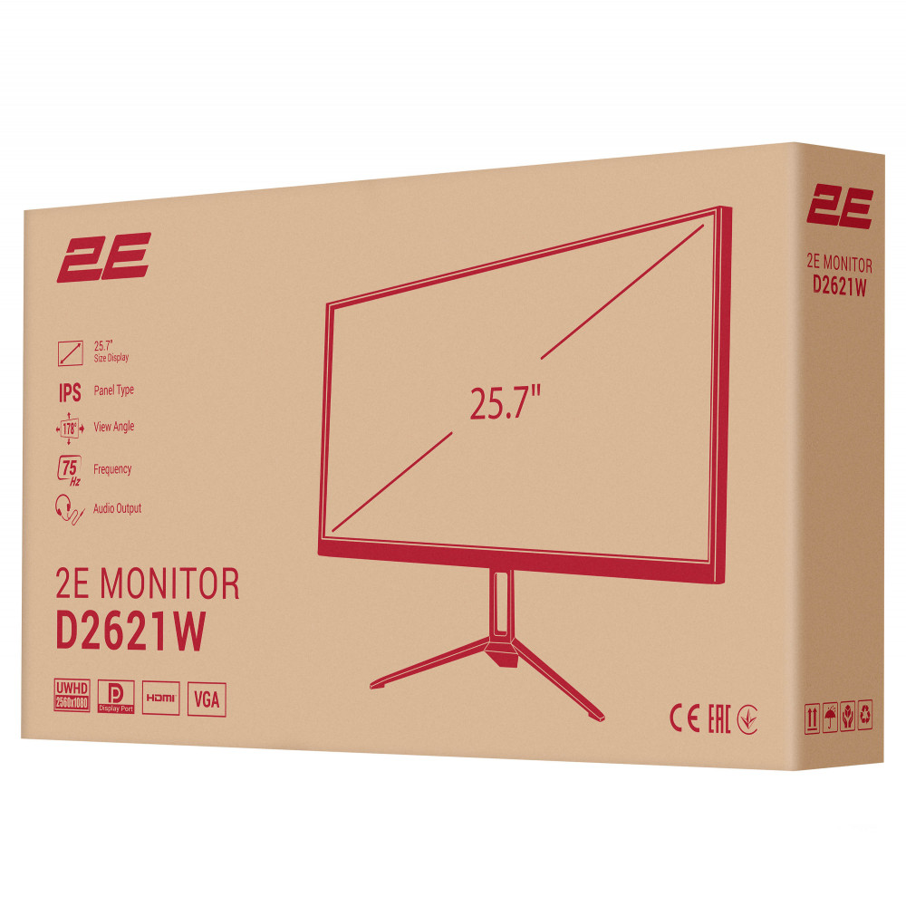 Монітор 2E 25.7
