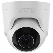 IP-Камера дротова Ajax TurretCam, 8мп, 4мм, Poe, True WDR, IP 65, ІЧ 35м, аудіо, кут огляду 75°до 85°, купольна, біла IP-Камера дротова Ajax TurretCam, 8мп, 4мм, Poe, True WDR, IP 65, ІЧ 35м, аудіо, кут огляду 75°до 85°, купольна, біла