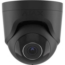 IP-Камера дротова Ajax TurretCam, 8мп, 4мм, Poe, True WDR, IP 65, ІЧ 35м, аудіо, кут огляду 75°до 85°, купольна, чорна IP-Камера дротова Ajax TurretCam, 8мп, 4мм, Poe, True WDR, IP 65, ІЧ 35м, аудіо, кут огляду 75°до 85°, купольна, чорна